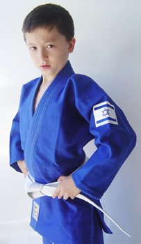 חליפת ג'ודו כחולה 400 גרם מידה 100 ס"מ