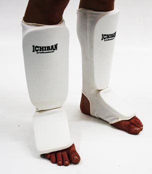 מגן שוק וכף רגל אלסטי מידות XS S M L XL