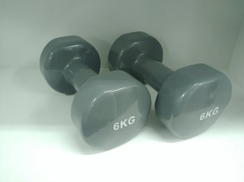 זוג משקולות 6 קג כל אחד