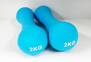 זוג משקולות 2 ק"ג כך אחד