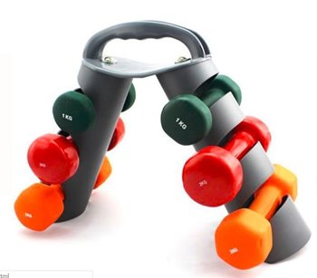 סטנד למשקולות ויניל ללא משקולות