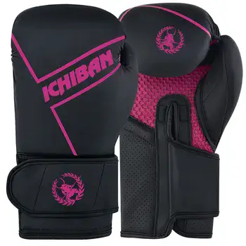 כפפות אגרוף שחור/ורוד