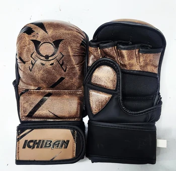 כפפות MMA מרופדות עור מיקרופייבר 8 OZ מידות M L XL