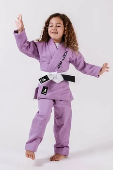 חליפת ג'וג'יטסו סגול בהיר מידות MOOOO- M4