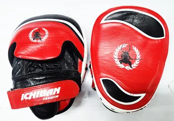 זוג כריות פוקוס מעור בצבע אדום שחור